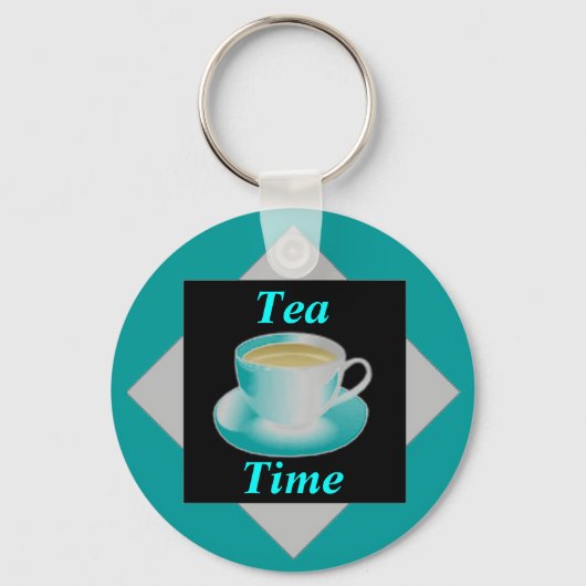 Tea Time Sleutelhanger (Voorkant)