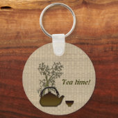 Tea time! sleutelhanger (Voorkant)