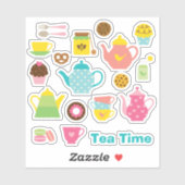 Tea Time Sticker Sheet (Vel)
