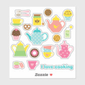 Tea Time Sticker Sheet (Vel)