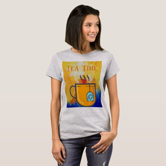 Tea Time T-Shirt (Voorkant volledig)