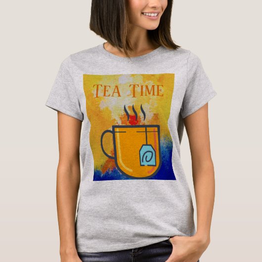 Tea Time T-Shirt (Voorkant)