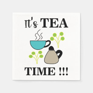 Tea Time Tea Cup-feest Servet
