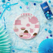 Tea Time Tea Cups Papieren Bordje (Feest)