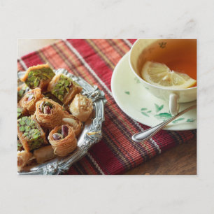 Tea time Tea room briefkaart postkruising