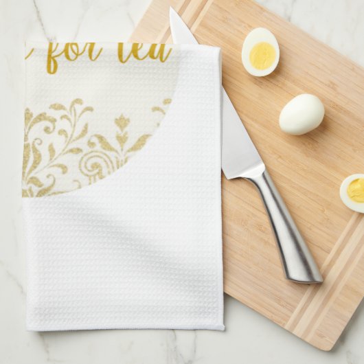 Tea Time Theedoek (Quarter Fold)