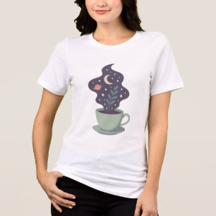 Tea Time Universe - Snip de sterren Tri-Blend Shirt