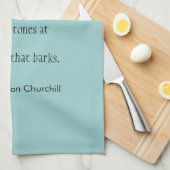 Tea Towel: kijk op de prijs Theedoek (Quarter Fold)