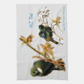 Tea towel NZ Tui Bird Theedoek (Verticaal)