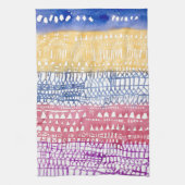 TEA TOWEL : PAUL KLEE : OUDE STAD THEEDOEK (Verticaal)