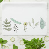 Tea Towel - Summer Leaves Theedoek (Gevouwen)