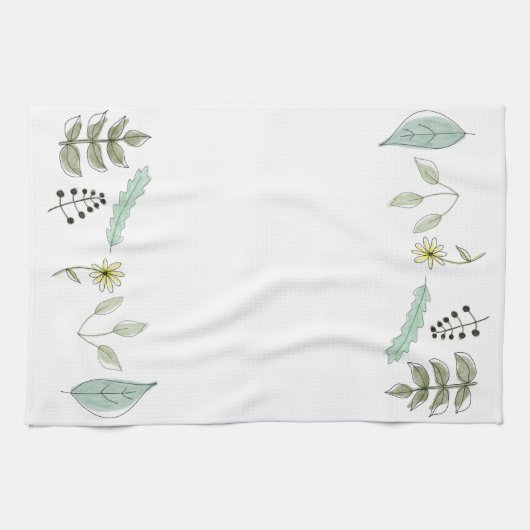 Tea Towel - Summer Leaves Theedoek (Horizontaal)