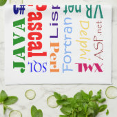 Tea Towel van computerprogrammeurs Theedoek (Gevouwen)