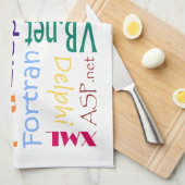 Tea Towel van computerprogrammeurs Theedoek (Quarter Fold)