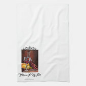 Tea Towel - Welkom bij mijn tafel Theedoek (Verticaal)