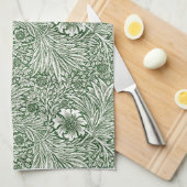 TEA TOWEL : WILLIAM MORRIS : MARIGOLDEN THEEDOEK (Quarter Fold)