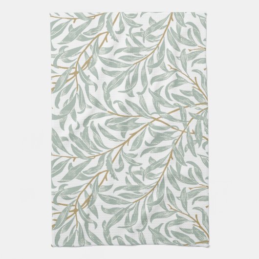 TEA TOWEL : WILLIAM MORRIS : WILLOW THEEDOEK (Verticaal)