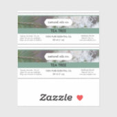 Tea Tree Essential Huiles Parfum Étiquette bouteil (Feuille)