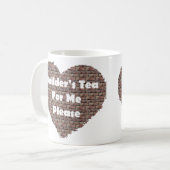 Tea van bouwer koffiemok (Voorkant links)