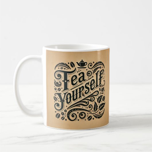 Tea Yourself - Elegante  Tea Lover's Mok (Links)