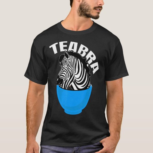 Teabra Tea Zebra T-shirt (Voorkant)