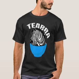 Teabra Tea Zebra T-shirt