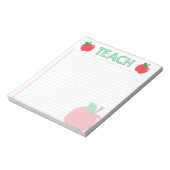 TEACH Apple Note Pad Notitieblok (Gedraaid)