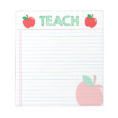 TEACH Apple Note Pad Notitieblok (Voorkant)