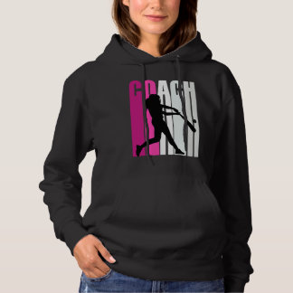 Teach Female Baseballteacher Master Coach Softball Hoodie