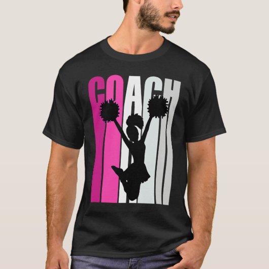 Teach Female Cheerleading Teacher Master Coach Che T-shirt (Voorkant)