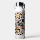 "Teach Future Leaders" Educator Water Bottle Waterfles (Voorkant)