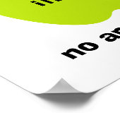 Teach. Geen app daarvoor. Citaat | Afdrukken van A Poster (Hoek)