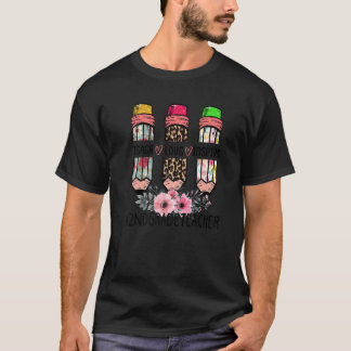 Teach Love Inspire 2e graad leraar Crayon Premiu T-shirt