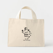 Teach Love Inspire Cute Teacher Mini Tote Bag (Voorkant)