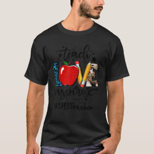 Teach Love Inspire draait terug naar schoolluipaar T-shirt