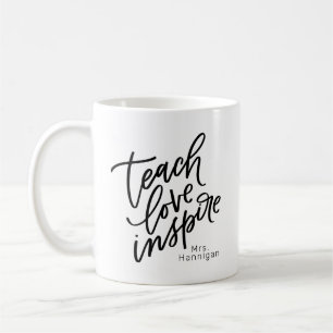 Teach Love Inspire, Jouw naam Koffiemok