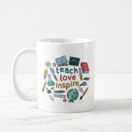 Teach Love Inspire Koffiemok