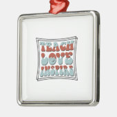 Teach Love Inspire Metalen Ornament (Links)