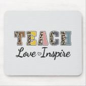 Teach, Love, Inspire Muismat (Voorkant)