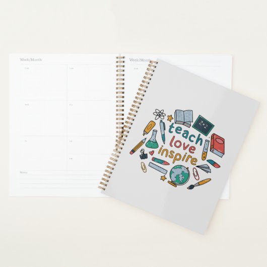 Teach Love Inspire Planner (Display)