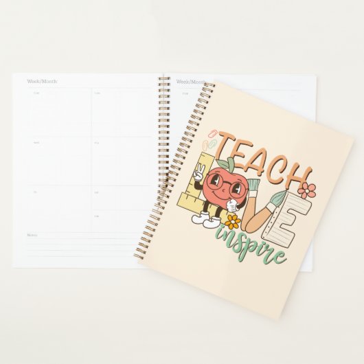 Teach Love Inspire Planner (Display)