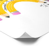 Teach Love Inspire Rainbow Pencil Teacher Ck To Sc Poster (Hoek)