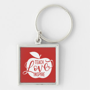 Teach Love Inspire Sleutelhanger