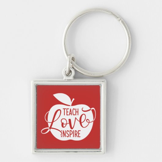 Teach Love Inspire Sleutelhanger (Voorkant)