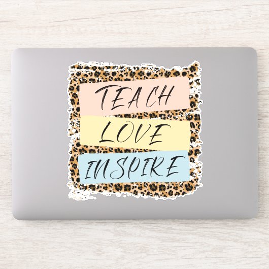 Teach Love Inspire Sticker (Computer)