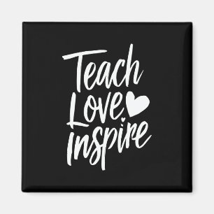 Teach Love Inspire Teacher's Day Gift Teacher Life Magneet