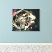 Teach-peace-beweging Canvas Afdruk (Insitu (Houten vloer))