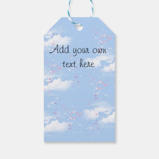 Teach Peace Cadeaulabel (Achterkant)