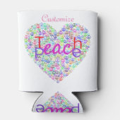 Teach Peace Heart Thunder_Cove Blikjeskoeler (Achterkant)