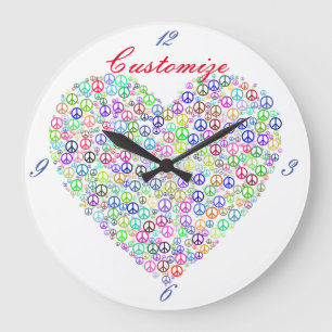 Teach Peace Heart Thunder_Cove Grote Klok